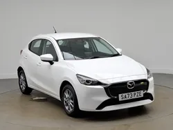 White Used 2023 Mazda 2 Center-Line Hatchback | £13,998 (Fair price)