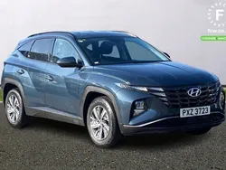 Blue Used 2021 Hyundai Tucson SE SUV | £17,499 (Fair price)