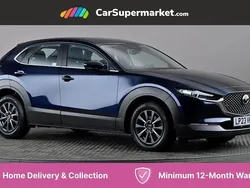 Blue Used 2022 Mazda CX-30 SUV | £15,397 (Fair price)