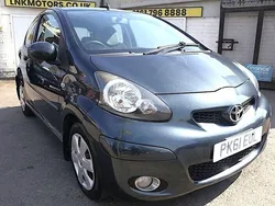 Green Used 2011 Toyota Aygo Hatchback | £3,000 (Fair price)