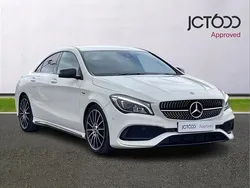 White Used 2017 Mercedes CLA220 Sedan | £13,674 (A bit pricey)