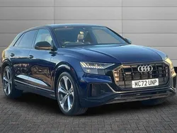 Navarra blue Used 2023 Audi Q8 Black Edition SUV | £45,150 (Fair price)