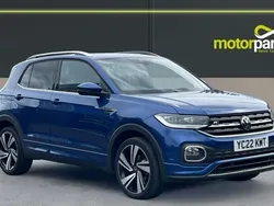 Blue Used 2022 VW T-Cross Pro SUV | £19,495 (Good price)