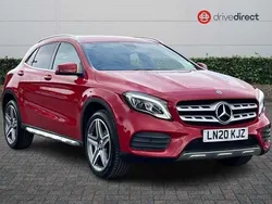 Red Used 2020 Mercedes GLA180 AMG line SUV | £17,900 (Fair price)