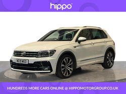 White Used 2019 VW Tiguan R-line SUV | £20,900 (Good price)