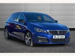 Magnetic blue Used 2020 Peugeot 308 GT-line Hatchback | £9,990 (Fair price)