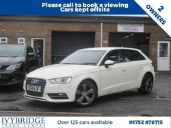 White Used 2014 Audi A3 Sportback Sport Hatchback | £7,395 (Fair price)