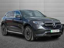Graphite grey Used 2021 Mercedes EQC400 AMG Line Premium SUV | £27,900 (Fair price)