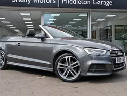 Used 2018 Audi A3 S-Line Cabriolet | £13,999 (Fair price)