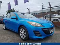 Blue Used 2009 Mazda 3 Hatchback | £2,199 (Fair price)