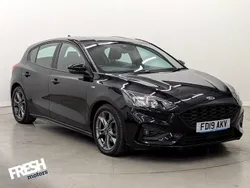 Black Used 2019 Ford Focus ST-Line Hatchback | £7,990 (Fair price)