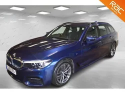 Blue Used 2018 BMW 520 M Sport Estate | £15,990 (Fair price)