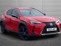 Red Used 2021 Lexus UX 250h SUV | £19,499 (Good price)
