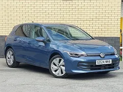 Blue Used 2024 VW Golf VIII Match Hatchback | £21,998 (Fair price)