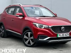 Red Used 2020 MG ZS Exclusive Sedan | £9,395 (Fair price)