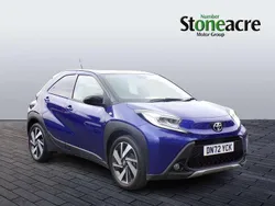 Blue Used 2023 Toyota Aygo Hatchback | £13,395 (Fair price)