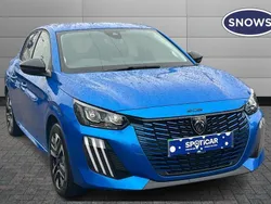 Blue Used 2023 Peugeot e-208 Style Hatchback | £15,239 (Fair price)