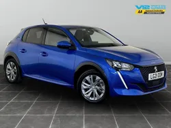 Blue Used 2021 Peugeot e-208 Allure Hatchback | £9,995 (Good price)