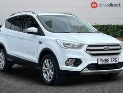 White Used 2018 Ford Kuga Zetec SUV | £10,999 (Fair price)