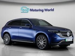 Blue Used 2022 Mercedes EQC400 AMG line SUV | £26,200 (Fair price)