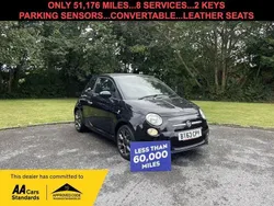 Black Used 2014 Fiat 500C S Cabriolet | £5,495 (Fair price)