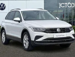 White Used 2022 VW Tiguan Life SUV | £19,792 (Super price)