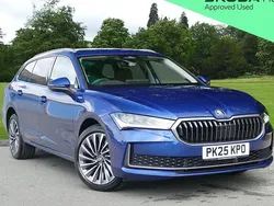 Blue Used 2025 Skoda Superb Estate | £37,495
