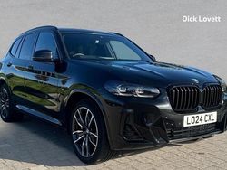 Black Used 2024 BMW X3 M Sport SUV | £39,990 (Fair price)
