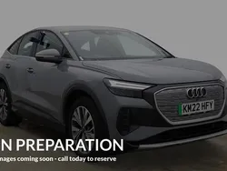 Grey Used 2022 Audi Q4 Sportback e-tron Sport SUV | £21,720