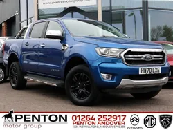 Blue Used 2020 Ford Ranger Limited Pickup | £16,658 (Super price)