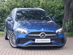 Blue Used 2024 Mercedes C300e AMG Line Premium Estate | £35,998 (Good price)