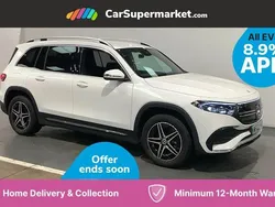 White Used 2023 Mercedes EQB300 AMG line SUV | £27,197 (Fair price)