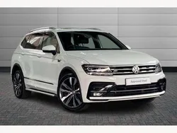 White Used 2018 VW Tiguan Allspace R-line SUV | £22,995 (A bit pricey)