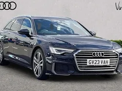 Blue Used 2023 Audi A6 S-Line Estate | £28,280 (Fair price)