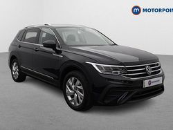 Black Used 2024 VW Tiguan Allspace Life SUV | £26,699 (Fair price)