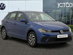 Blue Used 2022 VW Polo Life Hatchback | £13,981 (Fair price)