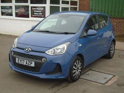 Blue Used 2017 Hyundai i10 SE Hatchback | £5,190 (Good price)