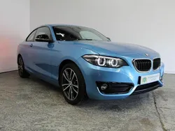 Blue Used 2017 BMW 218 Sport Line Coupe | £10,995 (Fair price)