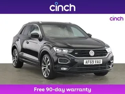 Black Used 2019 VW T-Roc R-line SUV | £17,499 (Fair price)