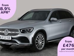 Silver Used 2022 Mercedes GLC220 AMG Line Premium Estate | £30,575 (A bit pricey)