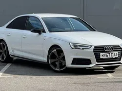 White Used 2017 Audi A4 Black Edition Sedan | £12,495 (A bit pricey)