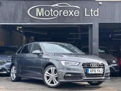 Grey Used 2016 Audi A3 Sportback S-Line Hatchback | £10,950 (Fair price)