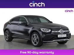 Black Used 2019 Mercedes GLC220 AMG line SUV | £25,399 (A bit pricey)