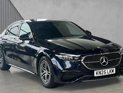 Blue Used 2025 Mercedes E200 AMG line Sedan | £41,980