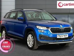 Blue Used 2022 Skoda Kodiaq SE SUV | £23,499 (Fair price)
