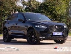 Black Used 2019 Jaguar F-Pace Chequered Flag SUV | £23,199 (Fair price)