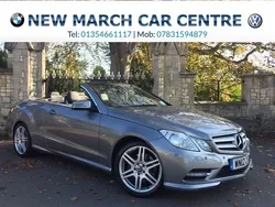 Silver Used 2012 Mercedes E250 Cabriolet | £5,495 (Fair price)