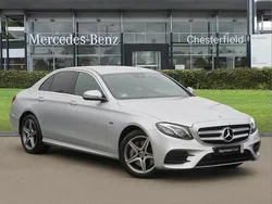 Silver Used 2020 Mercedes E300 AMG Line Premium Sedan | £27,716