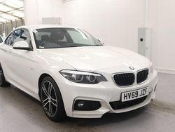 White Used 2019 BMW 218 M Sport Coupe | £14,480 (Fair price)