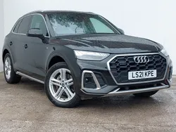 Black Used 2021 Audi Q5 S-Line SUV | £27,998 (Fair price)